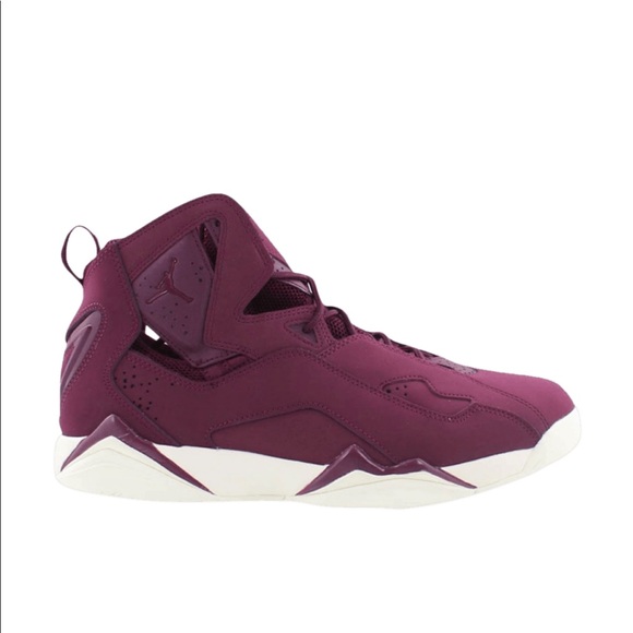 jordan true flight burgundy